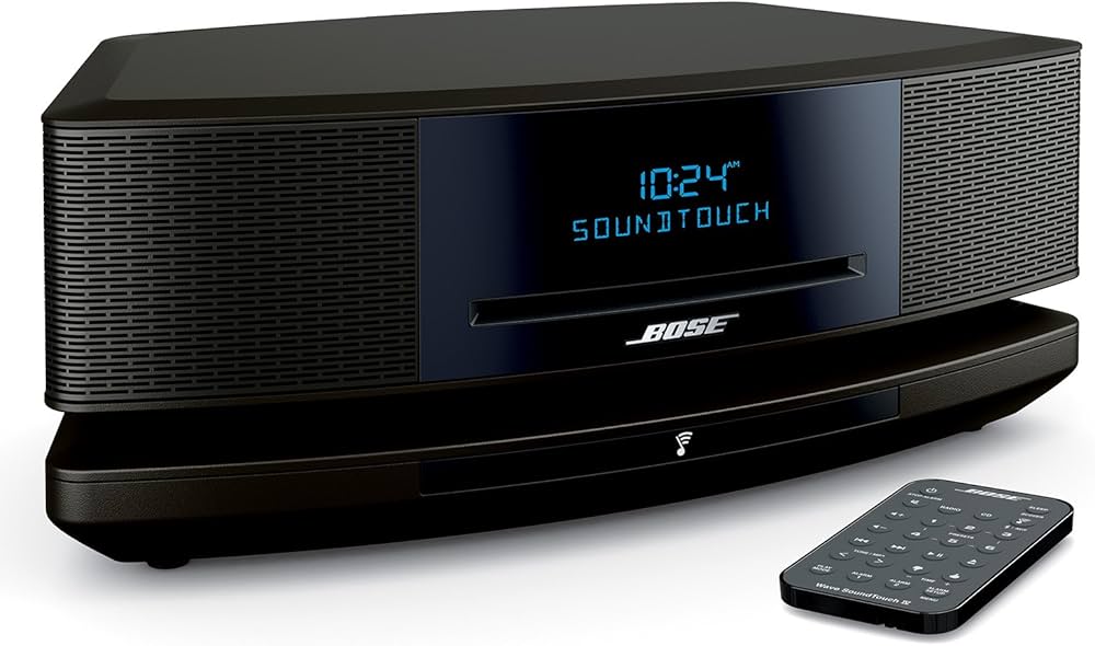Bose Wave SoundTouch Music System IV, works with Alexa, Espresso Black